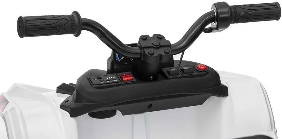 Dvivietis elektrinis keturratis Extreme Sport TX ATV 4x4, Baltas