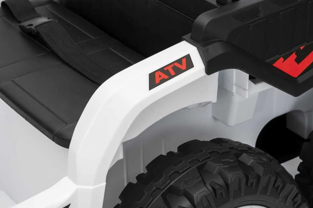 Dvivietis elektrinis keturratis Extreme Sport TX ATV 4x4, Baltas