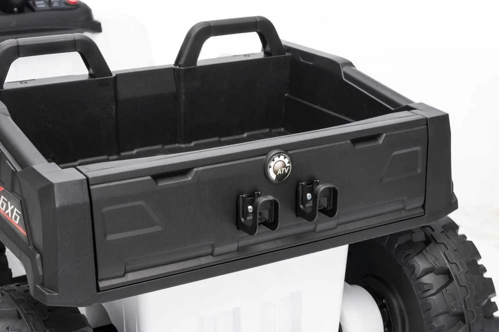 Dvivietis elektrinis keturratis Extreme Sport TX ATV 4x4, Baltas
