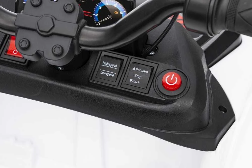 Dvivietis elektrinis keturratis Extreme Sport TX ATV 4x4, Baltas