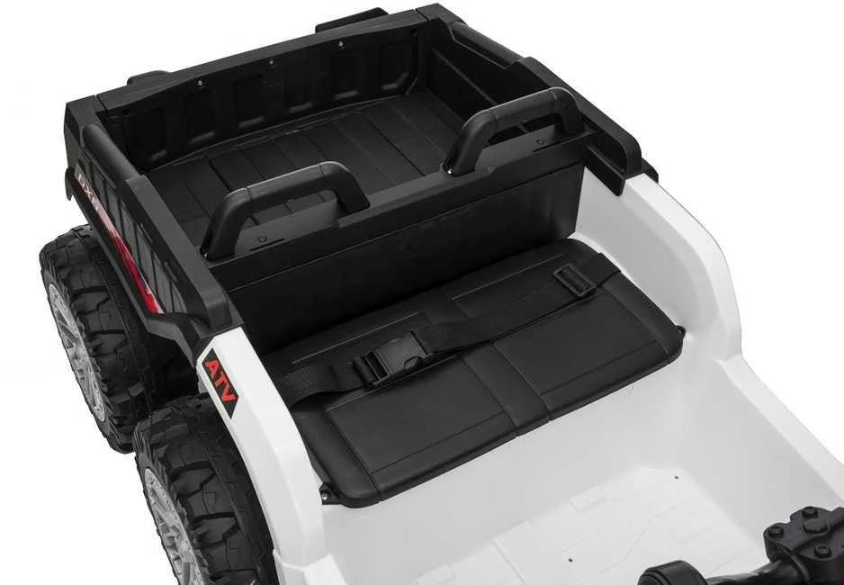 Dvivietis elektrinis keturratis Extreme Sport TX ATV 4x4, Baltas
