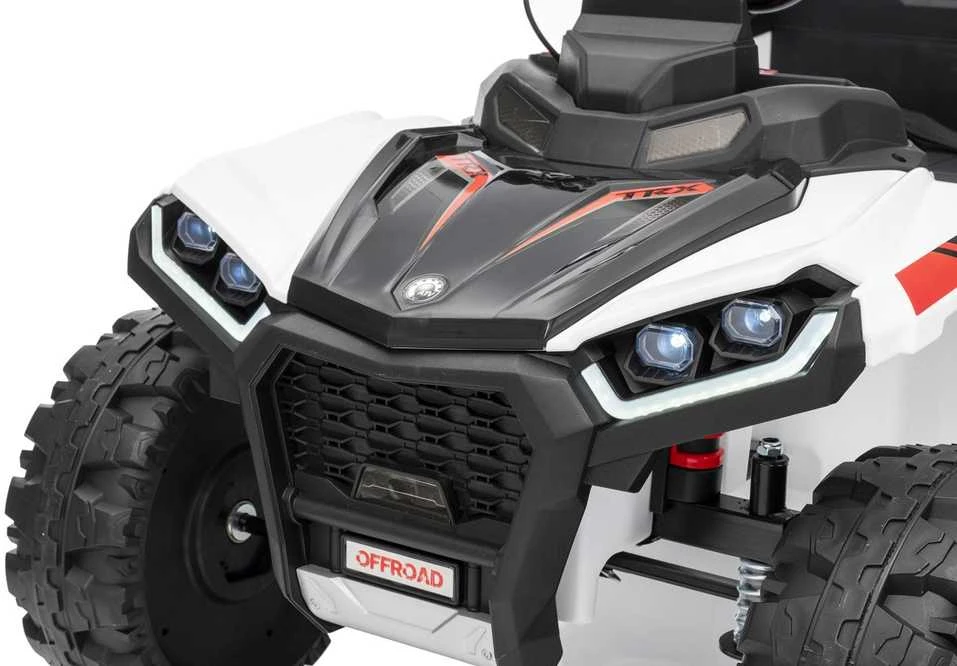 Dvivietis elektrinis keturratis Extreme Sport TX ATV 4x4, Baltas