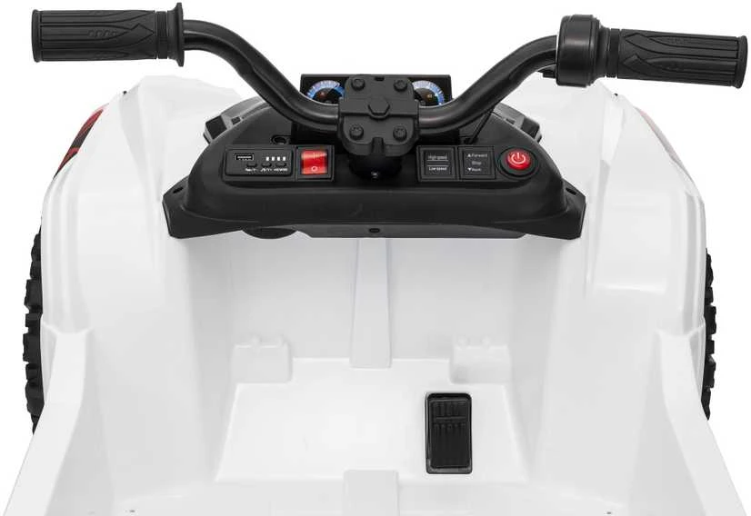 Dvivietis elektrinis keturratis Extreme Sport TX ATV 4x4, Baltas