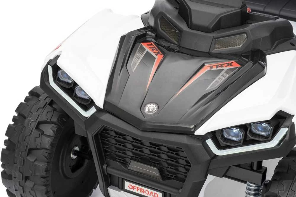 Dvivietis elektrinis keturratis Extreme Sport TX ATV 4x4, Baltas