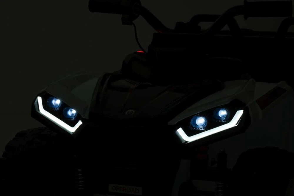 Dvivietis elektrinis keturratis Extreme Sport TX ATV 4x4, Baltas