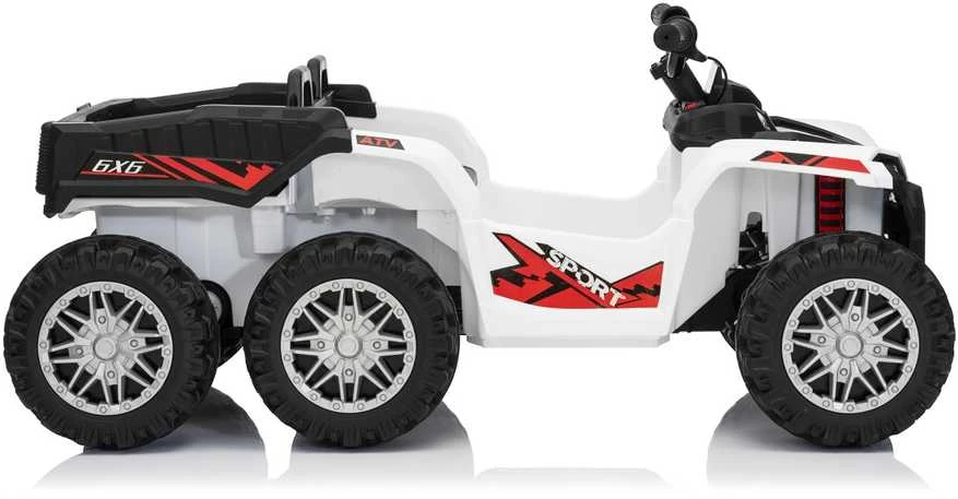 Dvivietis elektrinis keturratis Extreme Sport TX ATV 4x4, Baltas