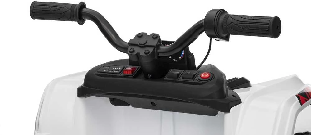 Dvivietis elektrinis keturratis Extreme Sport TX ATV 4x4, Baltas