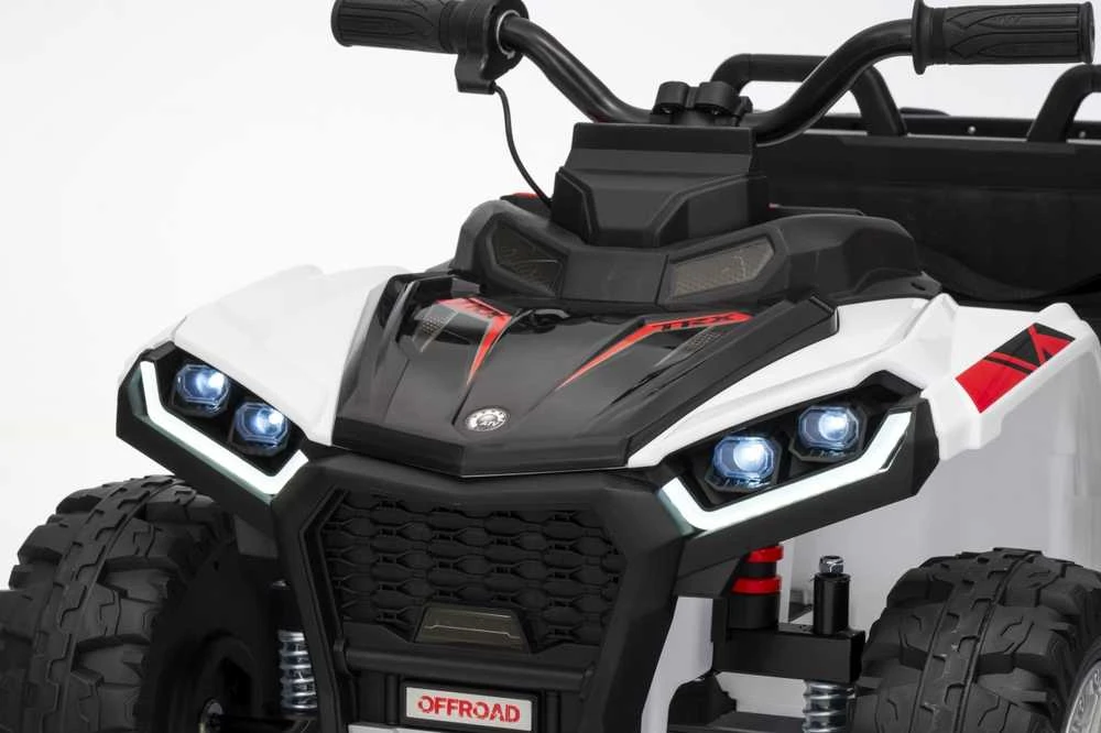 Dvivietis elektrinis keturratis Extreme Sport TX ATV 4x4, Baltas