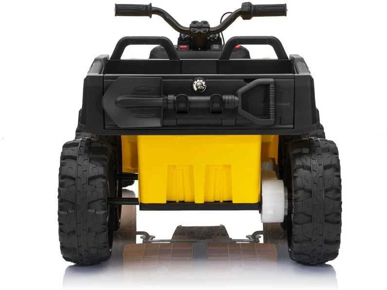 Dvivietis elektrinis keturratis Extreme Sport TX ATV 4x4, Geltona