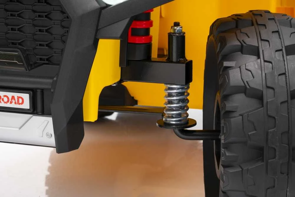Dvivietis elektrinis keturratis Extreme Sport TX ATV 4x4, Geltona