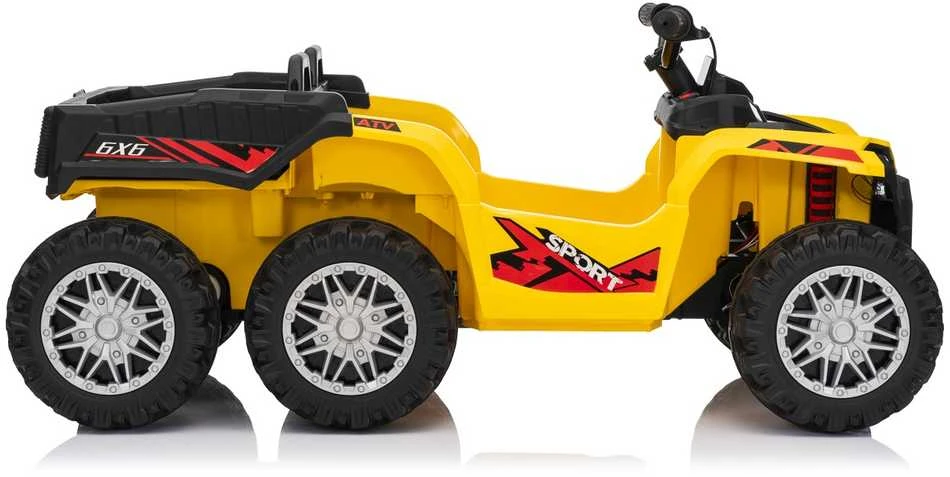 Dvivietis elektrinis keturratis Extreme Sport TX ATV 4x4, Geltona