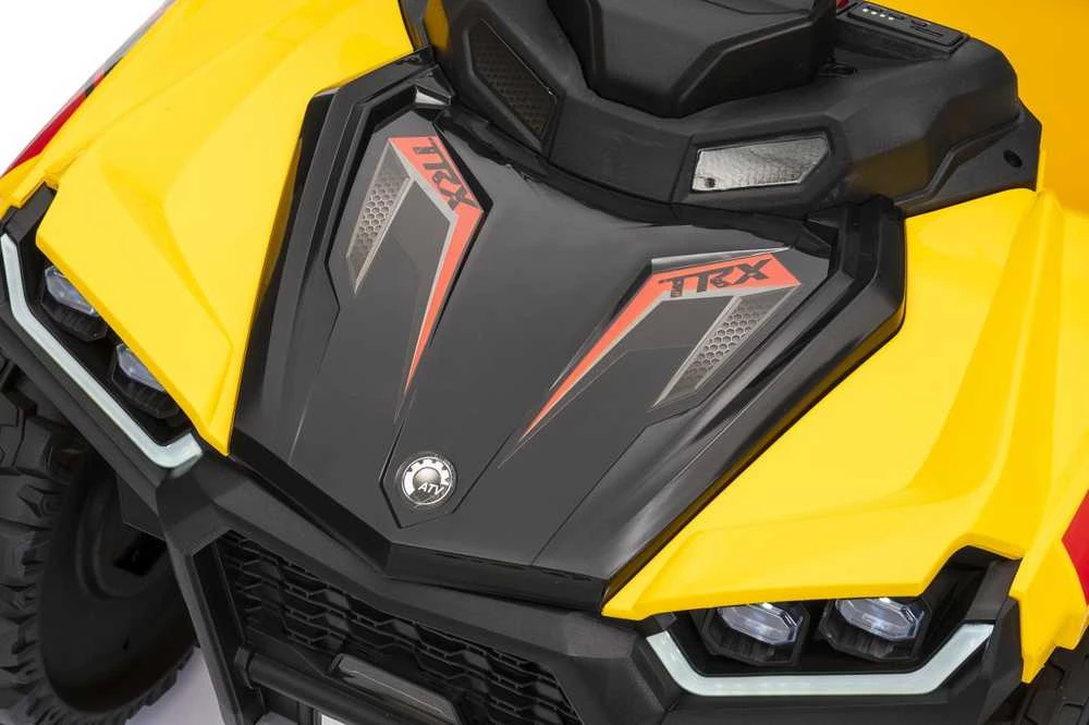 Dvivietis elektrinis keturratis Extreme Sport TX ATV 4x4, Geltona