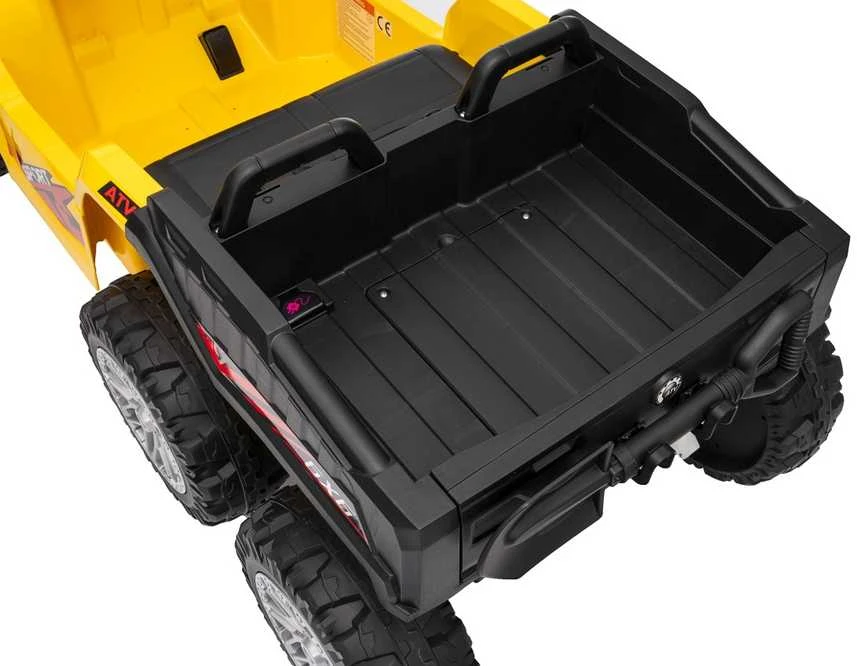 Dvivietis elektrinis keturratis Extreme Sport TX ATV 4x4, Geltona