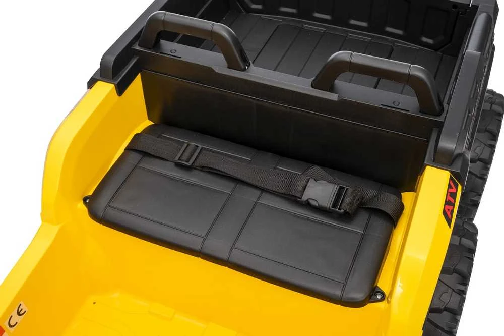 Dvivietis elektrinis keturratis Extreme Sport TX ATV 4x4, Geltona