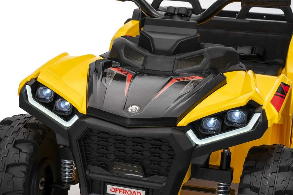 Dvivietis elektrinis keturratis Extreme Sport TX ATV 4x4, Geltona