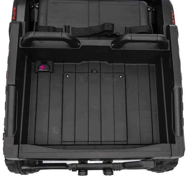 Dvivietis elektrinis keturratis Extreme Sport TX ATV 4x4, Juodas