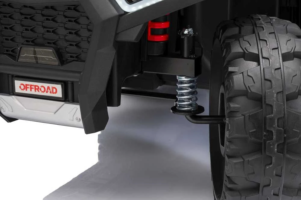 Dvivietis elektrinis keturratis Extreme Sport TX ATV 4x4, Juodas