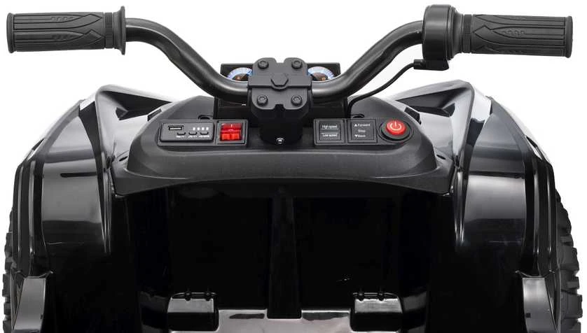 Dvivietis elektrinis keturratis Extreme Sport TX ATV 4x4, Juodas