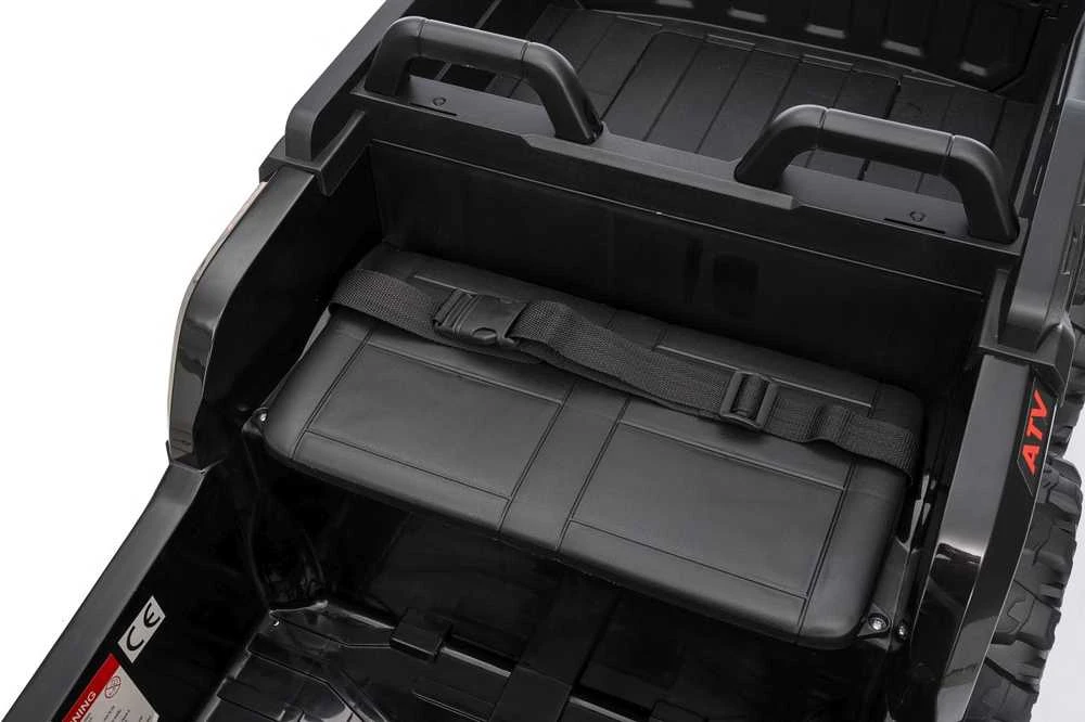 Dvivietis elektrinis keturratis Extreme Sport TX ATV 4x4, Juodas