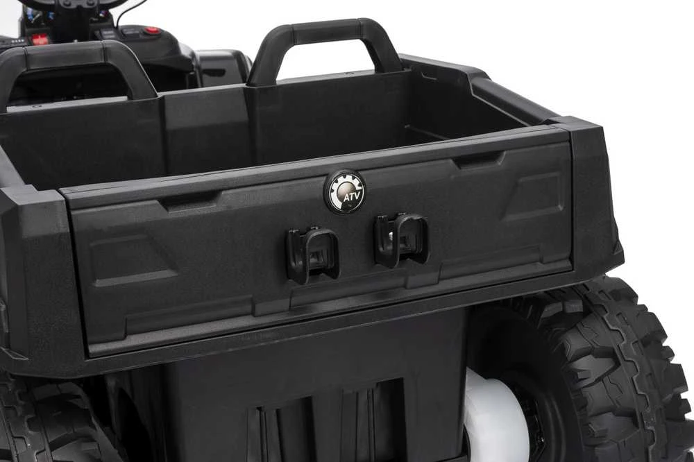 Dvivietis elektrinis keturratis Extreme Sport TX ATV 4x4, Juodas