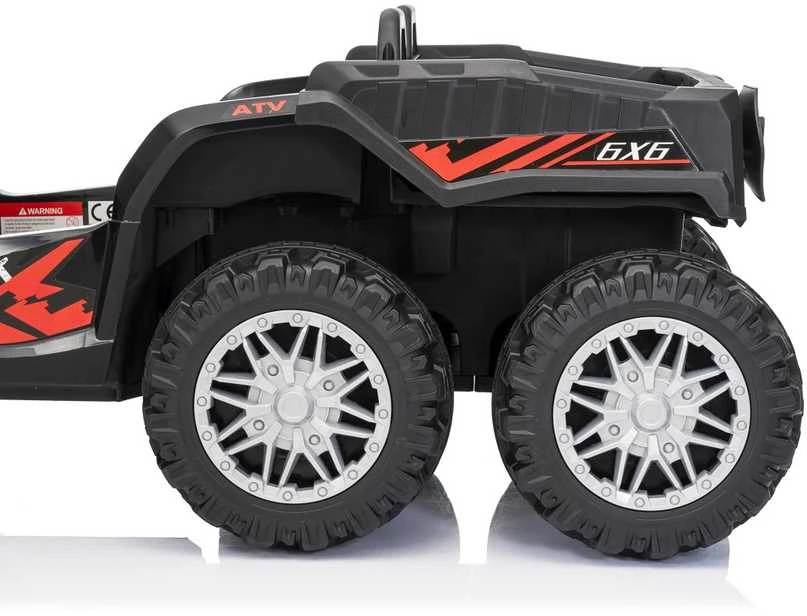Dvivietis elektrinis keturratis Extreme Sport TX ATV 4x4, Juodas