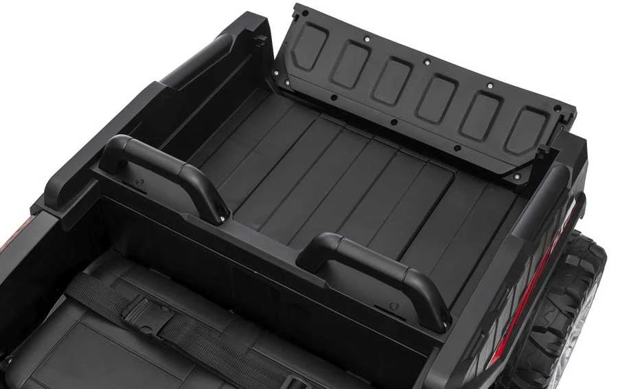 Dvivietis elektrinis keturratis Extreme Sport TX ATV 4x4, Juodas