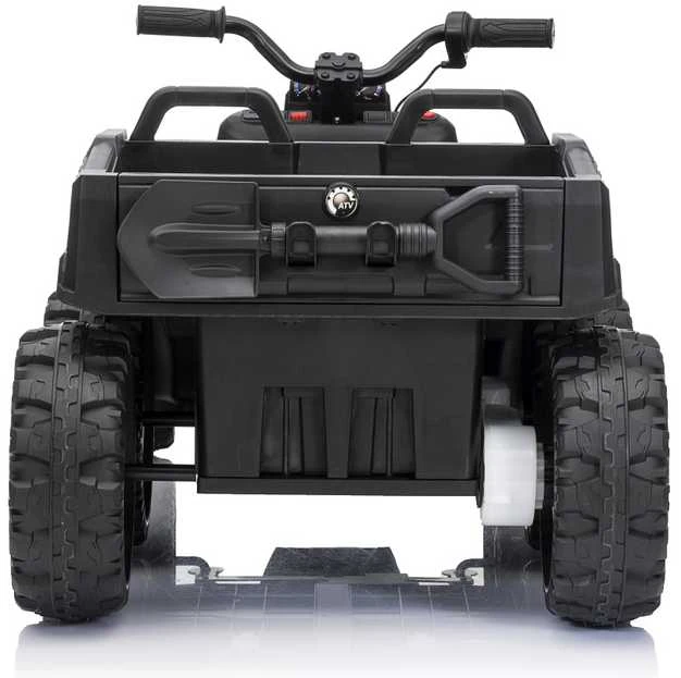Dvivietis elektrinis keturratis Extreme Sport TX ATV 4x4, Juodas