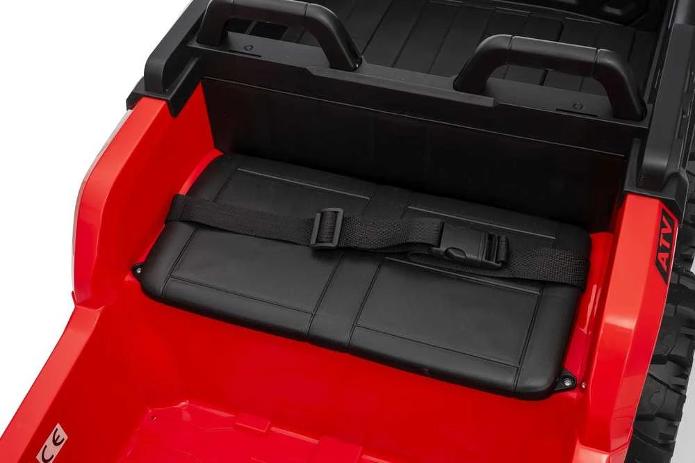 Dvivietis elektrinis keturratis Extreme Sport TX ATV 4x4, Raudona