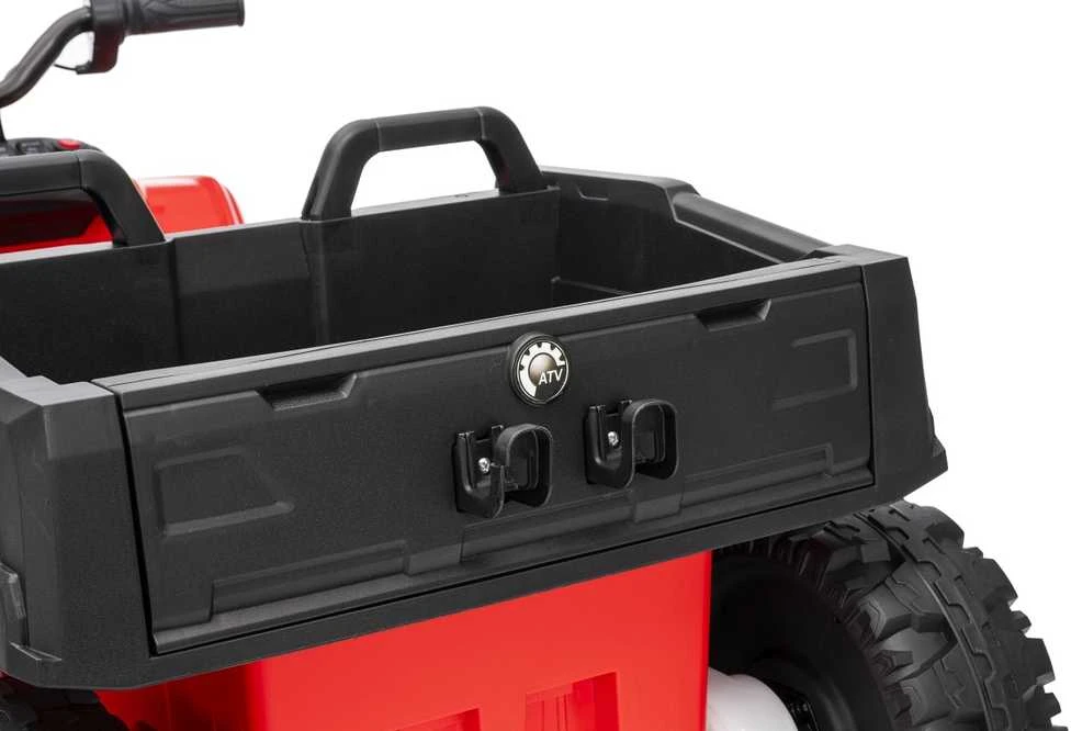 Dvivietis elektrinis keturratis Extreme Sport TX ATV 4x4, Raudona