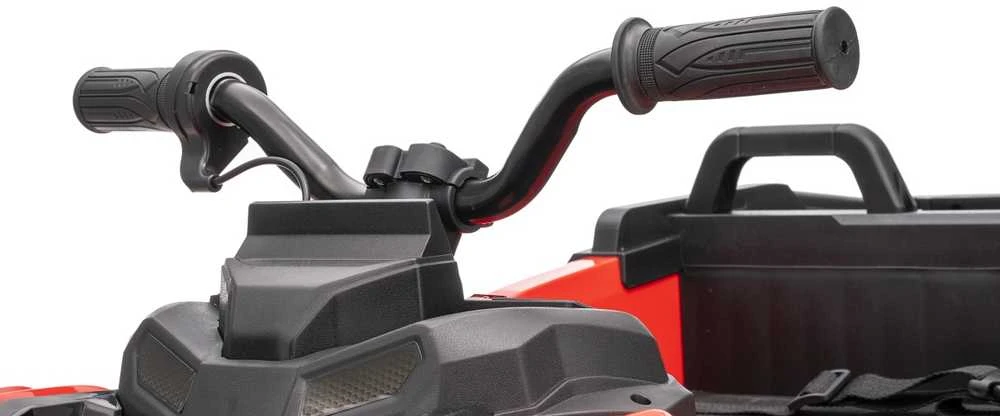 Dvivietis elektrinis keturratis Extreme Sport TX ATV 4x4, Raudona