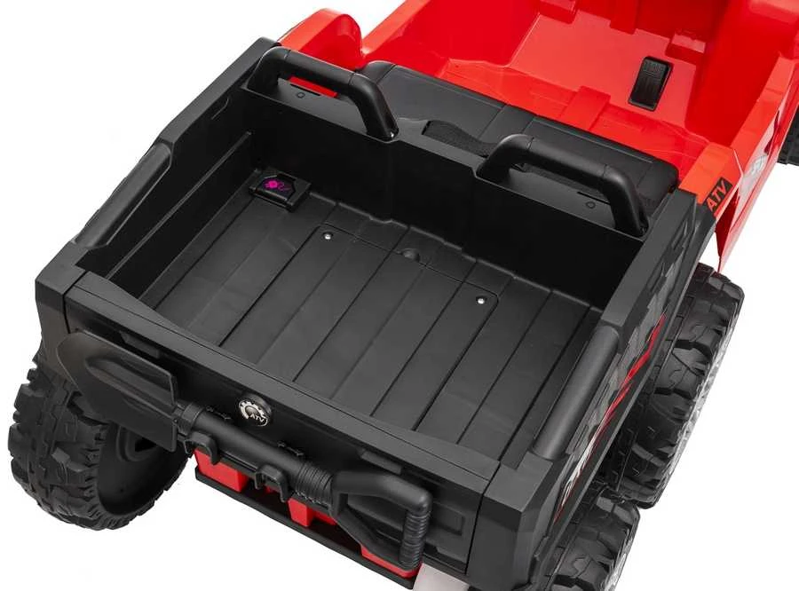 Dvivietis elektrinis keturratis Extreme Sport TX ATV 4x4, Raudona