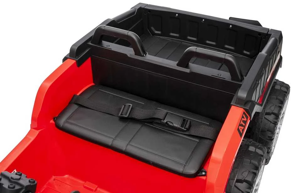 Dvivietis elektrinis keturratis Extreme Sport TX ATV 4x4, Raudona