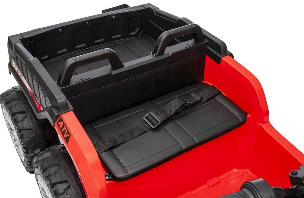 Dvivietis elektrinis keturratis Extreme Sport TX ATV 4x4, Raudona