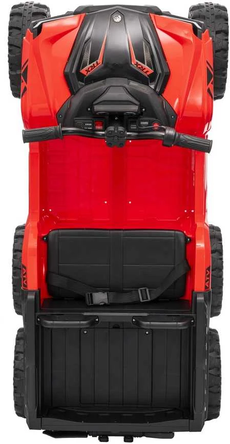 Dvivietis elektrinis keturratis Extreme Sport TX ATV 4x4, Raudona