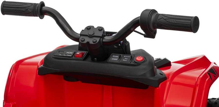 Dvivietis elektrinis keturratis Extreme Sport TX ATV 4x4, Raudona