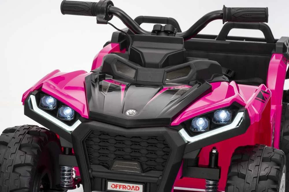 Dvivietis elektrinis keturratis Extreme Sport TX ATV 4x4, Rožinė