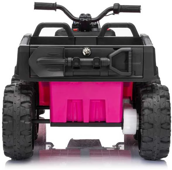 Dvivietis elektrinis keturratis Extreme Sport TX ATV 4x4, Rožinė