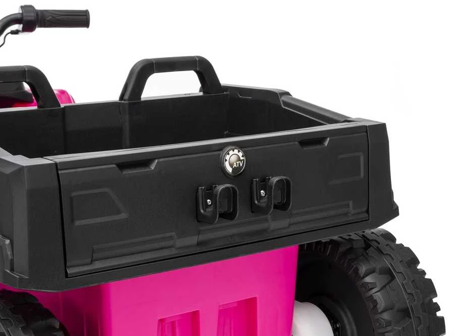 Dvivietis elektrinis keturratis Extreme Sport TX ATV 4x4, Rožinė