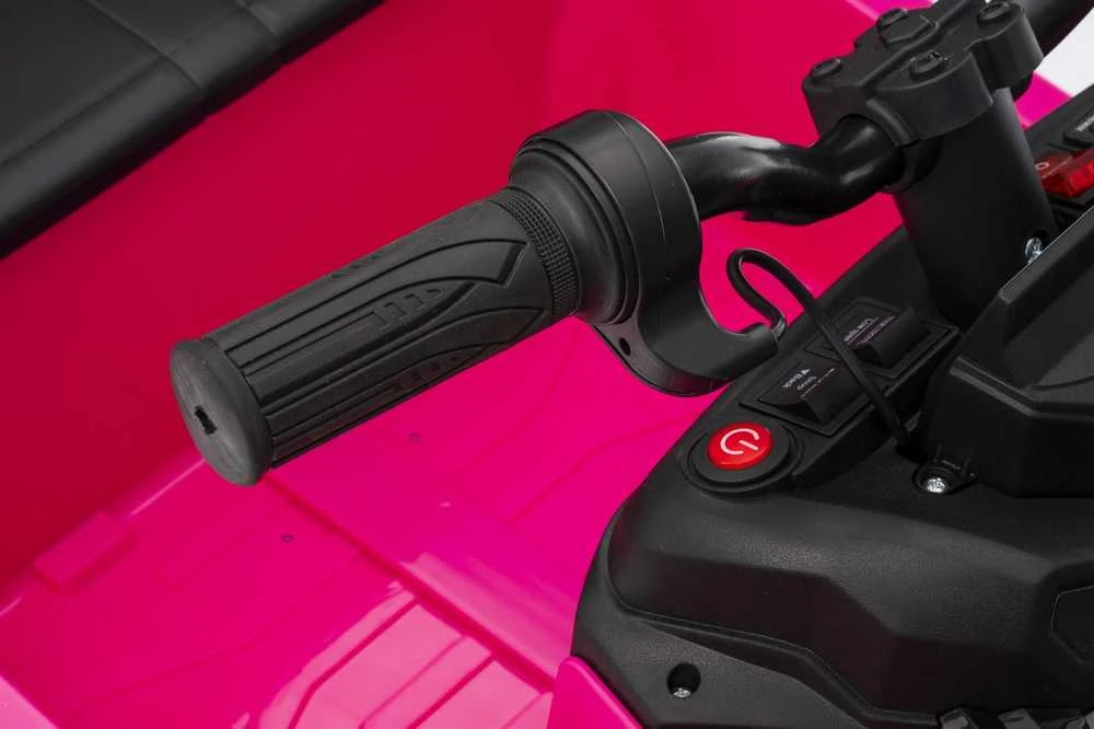 Dvivietis elektrinis keturratis Extreme Sport TX ATV 4x4, Rožinė