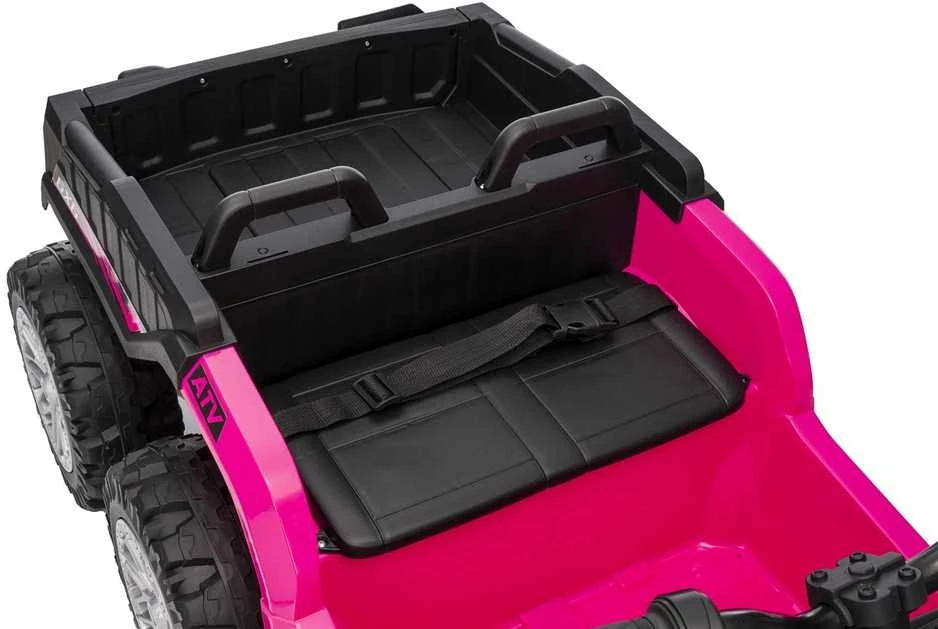 Dvivietis elektrinis keturratis Extreme Sport TX ATV 4x4, Rožinė
