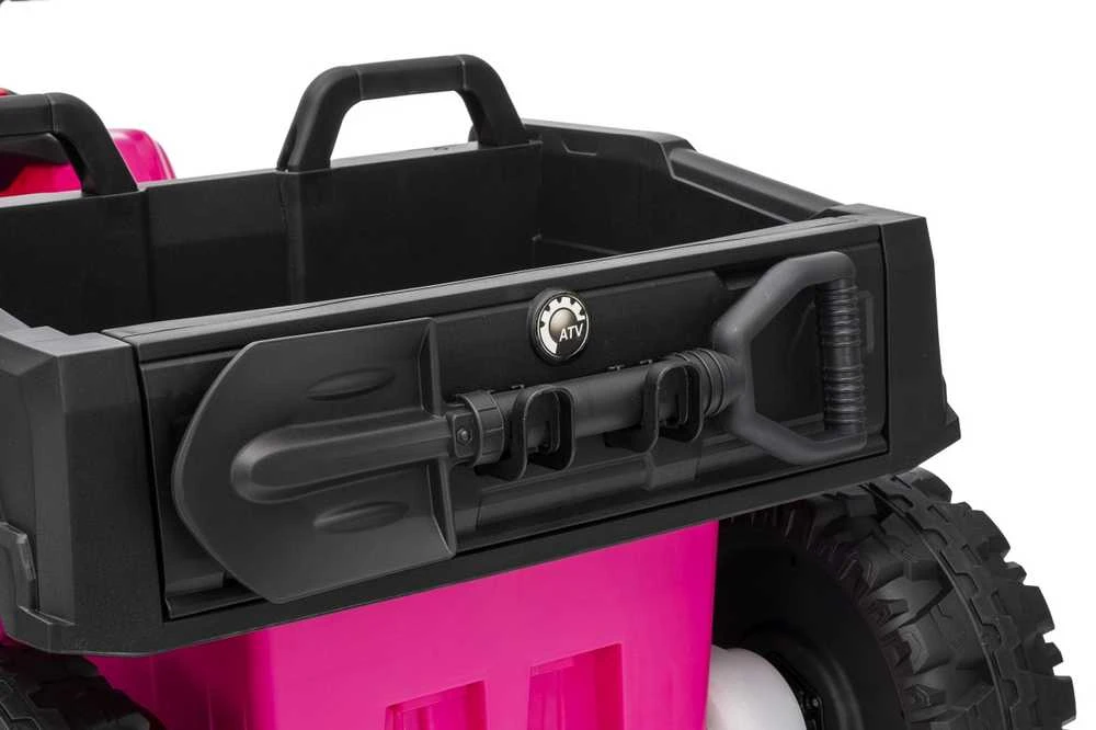 Dvivietis elektrinis keturratis Extreme Sport TX ATV 4x4, Rožinė