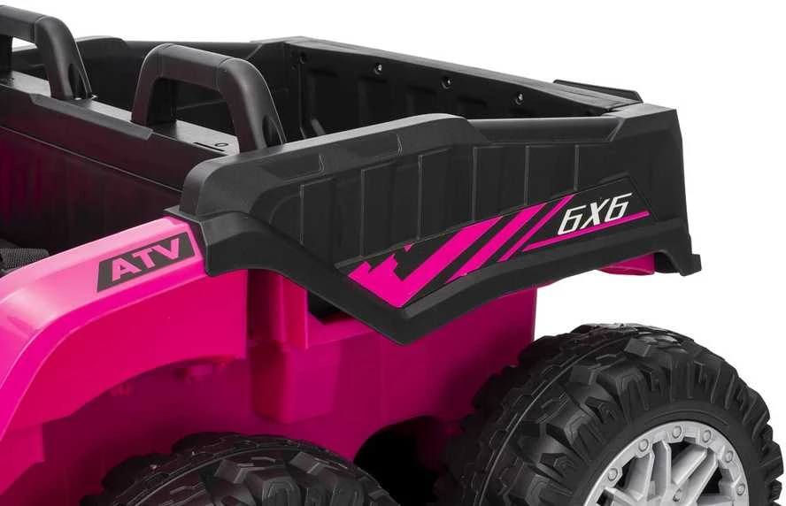 Dvivietis elektrinis keturratis Extreme Sport TX ATV 4x4, Rožinė