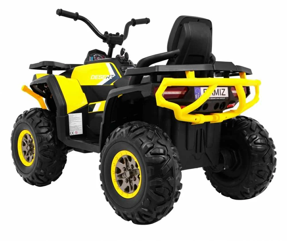 Ramiz Elektrinis keturratis ATV Desert, Geltona