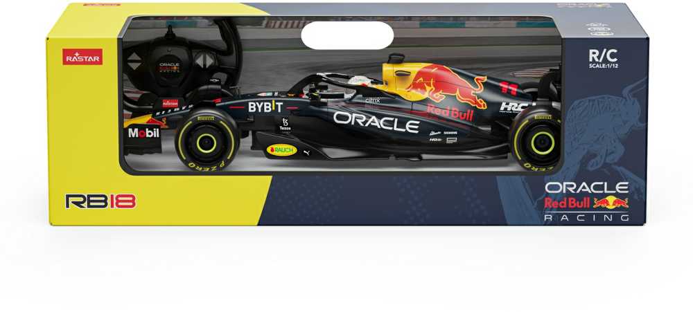 RASTAR 1:12 R/C valdomas automodelis Oracle Raudona Bull Racing RB18, 94700