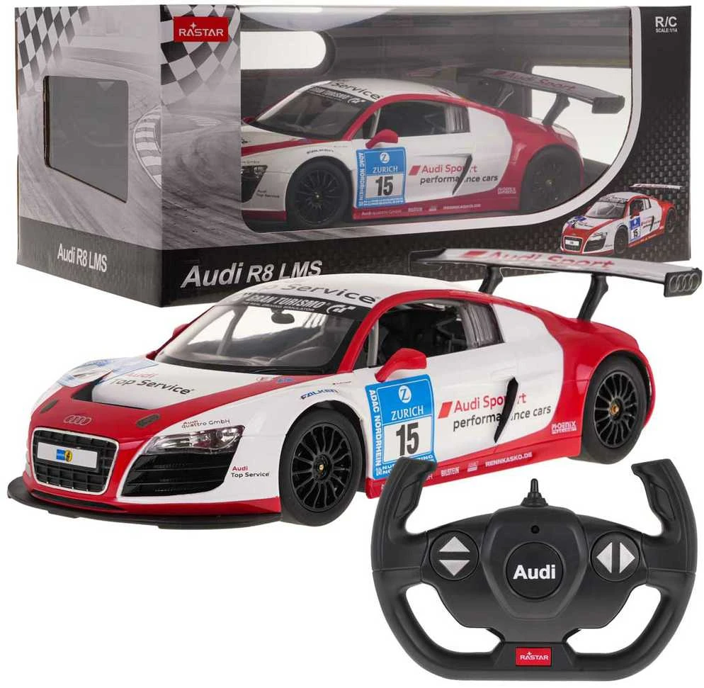RASTAR automodelis valdomas RC 1:14 Audi R8 LMS Performance, 47510