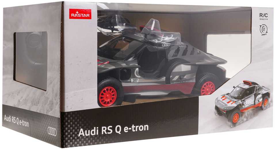 RASTAR automodelis valdomas R/C 1:14 AUDI RS Q e-tron E2, 92200