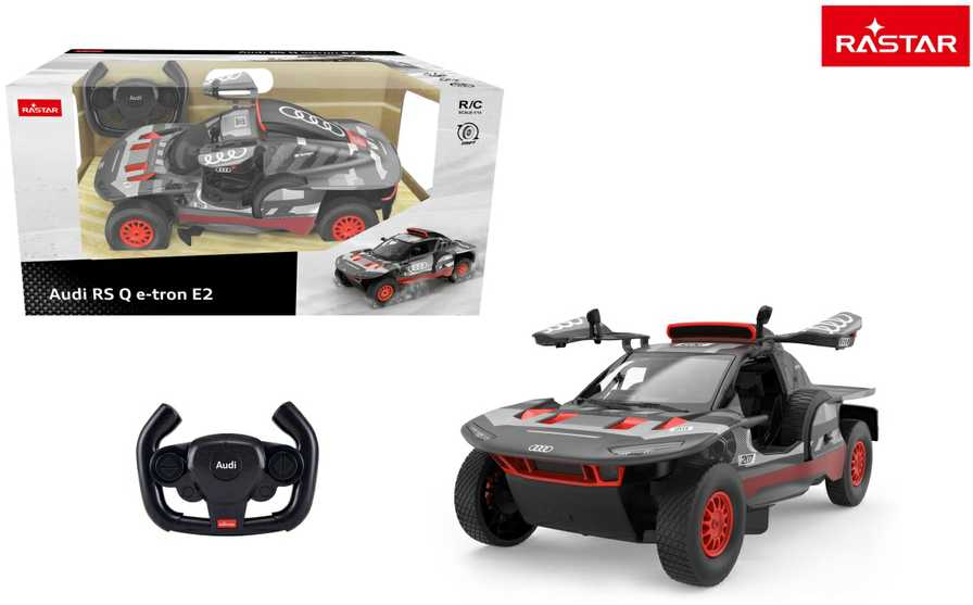 RASTAR automodelis valdomas R/C 1:14 AUDI RS Q e-tron E2, 92200