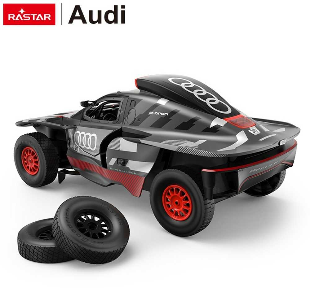 RASTAR automodelis valdomas R/C 1:14 AUDI RS Q e-tron E2, 92200