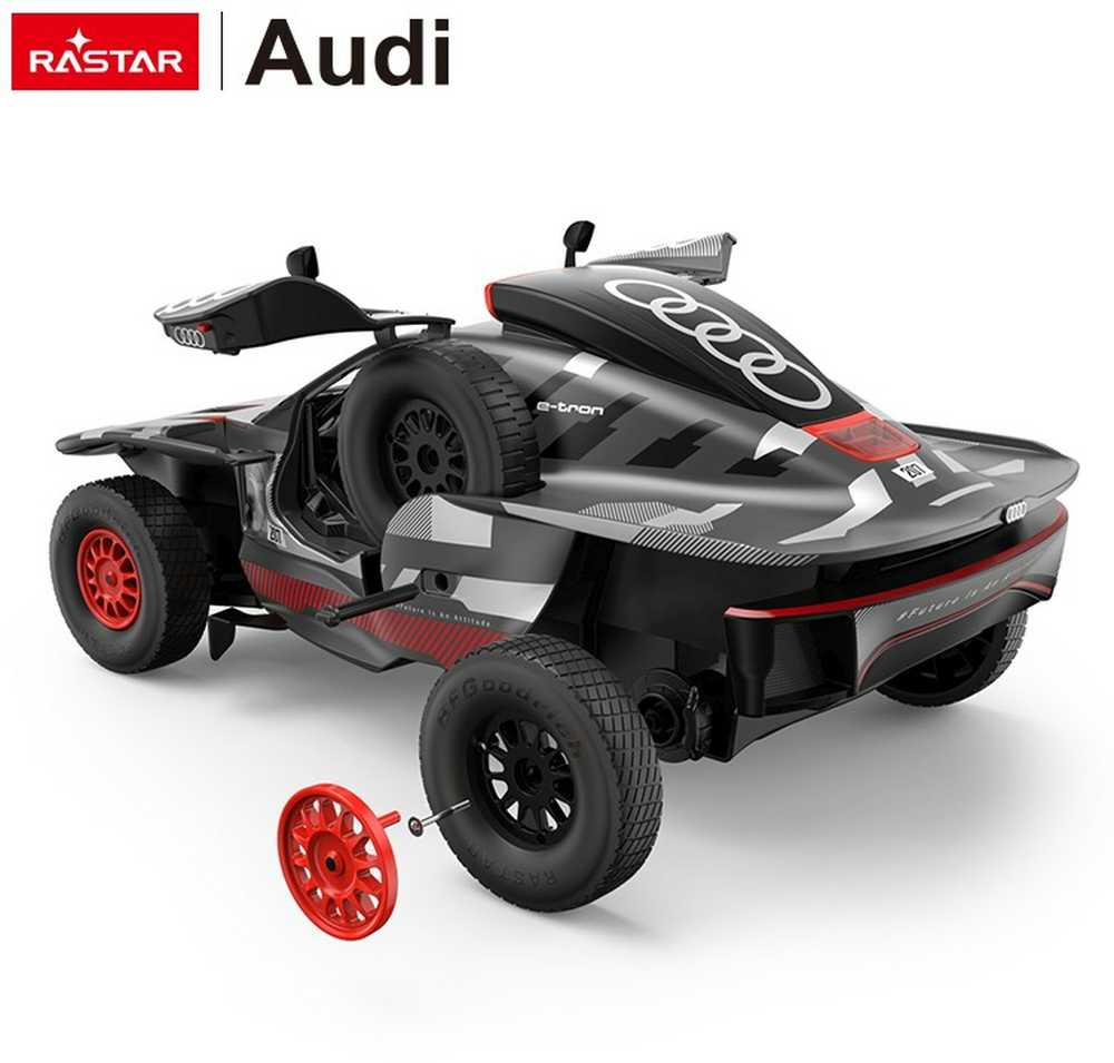 RASTAR automodelis valdomas R/C 1:14 AUDI RS Q e-tron E2, 92200