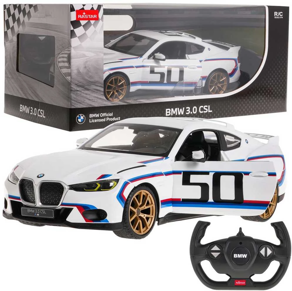 RASTAR valdomas automodelis R/C 1:14 BMW 3.0 CSL, 92800